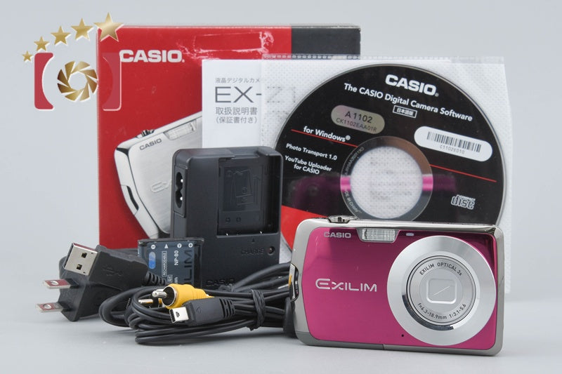 Casio EXILIM ZOOM EX-Z1 Purple 10.1 MP Digital Camera w/ Box