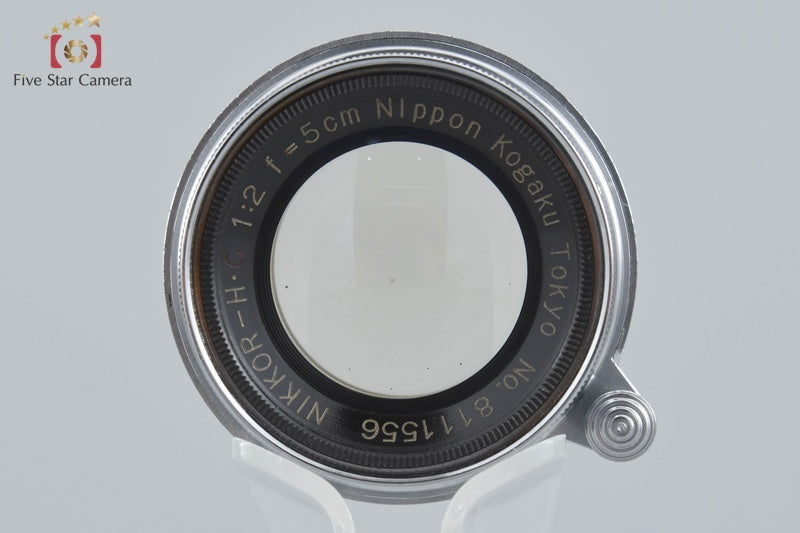 Nikon NIKKOR-H.C 50mm f/2 L39 LTM Leica Thread Mount Lens
