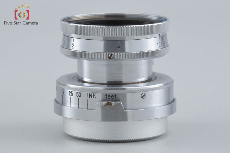 Nikon NIKKOR-H.C 50mm f/2 L39 LTM Leica Thread Mount Lens