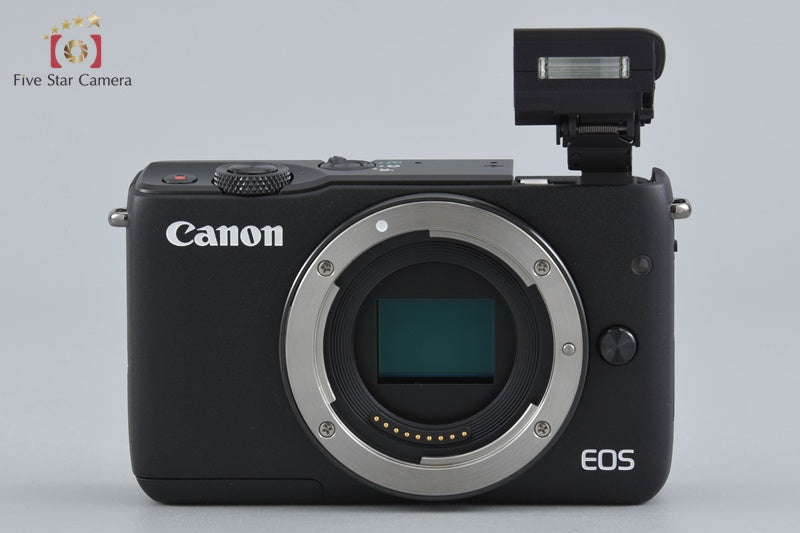 Canon EOS M10 Black 18.0 MP Digital Mirrorless Camera 15-45 Lens w/ Box