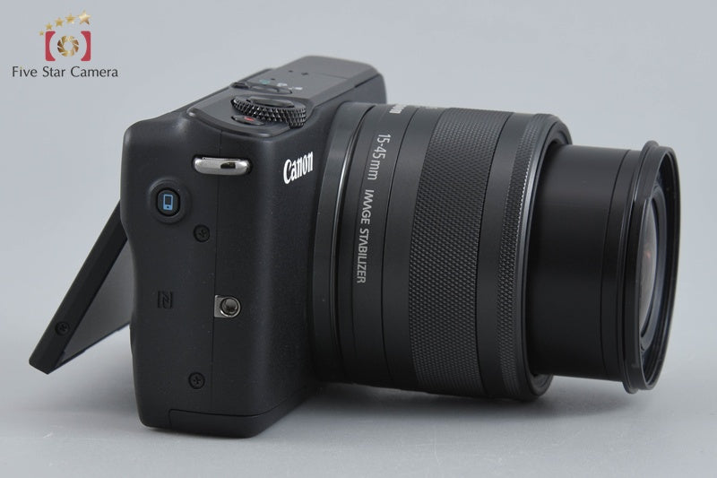 Canon EOS M10 Black 18.0 MP Digital Mirrorless Camera 15-45 Lens w/ Box