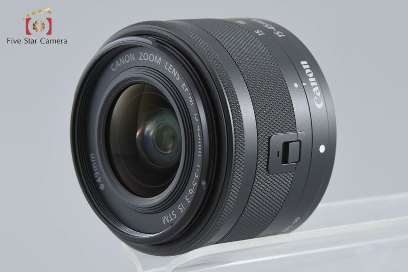Canon EOS M10 Black 18.0 MP Digital Mirrorless Camera 15-45 Lens w/ Box