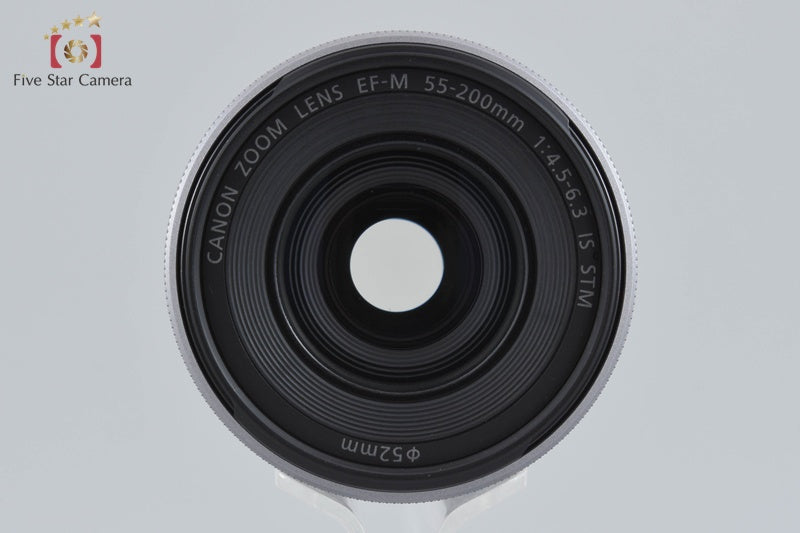 Canon EF-M 55-200mm f/4.5-6.3 IS STM Silver