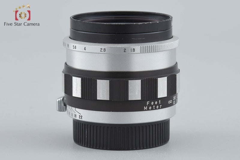 PENTAX Auto-Takumar 55mm f/1.8 Zebra M42 Mount Lens