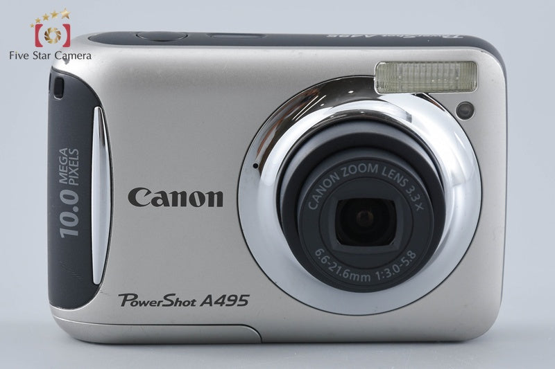 Canon PowerShot A495 Silver 10.0 MP Digital Camera