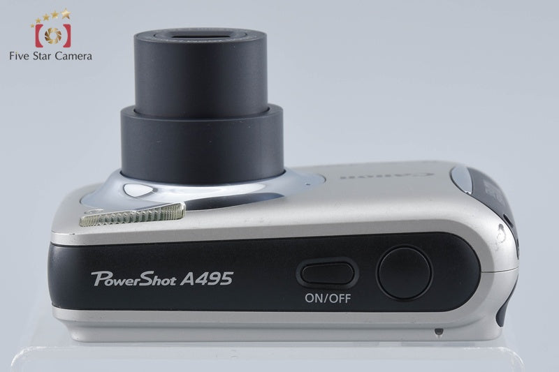 Canon PowerShot A495 Silver 10.0 MP Digital Camera