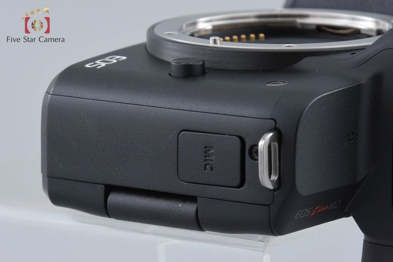 "Count 1,000" Canon EOS Kiss M2 Black 24.1MP Digital Mirrorless Camera