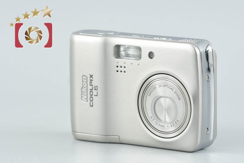 Nikon COOLPIX L6 Titanium Silver 6.0 MP Digital Camera