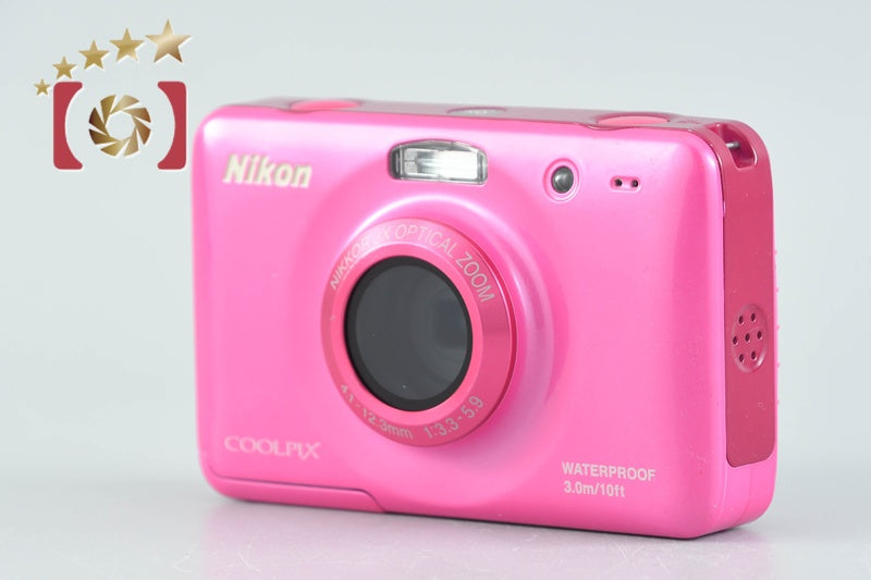 Nikon COOLPIX S30 Pink 10.1 MP Digital Camera