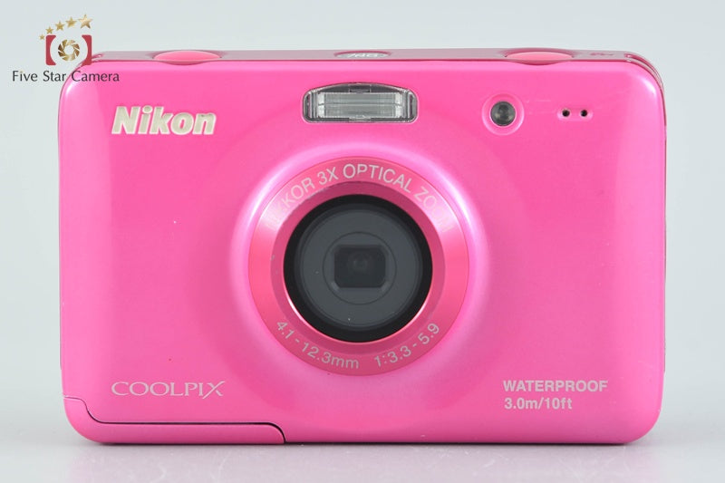 Nikon COOLPIX S30 Pink 10.1 MP Digital Camera