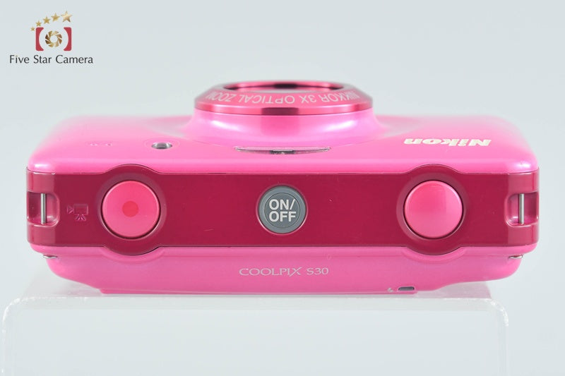 Nikon COOLPIX S30 Pink 10.1 MP Digital Camera