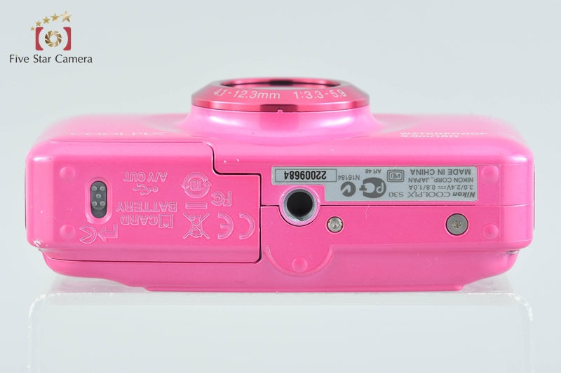 Nikon COOLPIX S30 Pink 10.1 MP Digital Camera