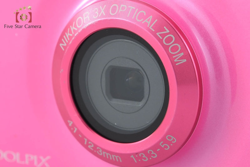Nikon COOLPIX S30 Pink 10.1 MP Digital Camera
