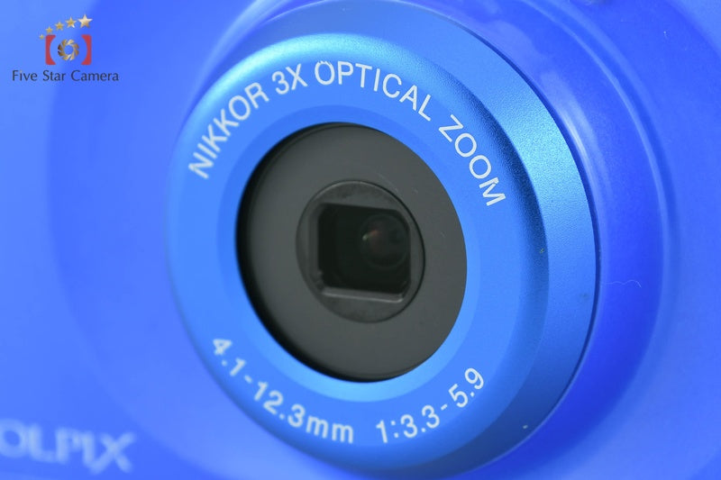 Nikon COOLPIX W100 Blue 13.2 MP Digital Camera