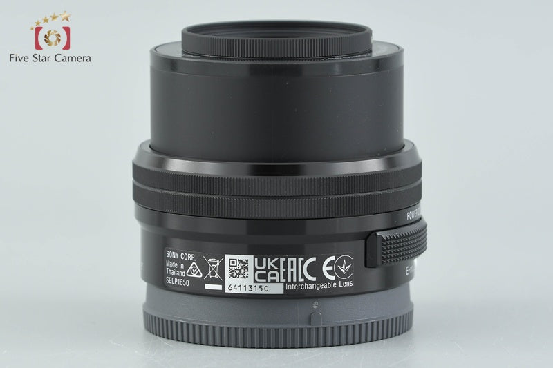 SONY E PZ 16-50mm f/3.5-5.6 OSS SELP1650 Black Sony E Mount