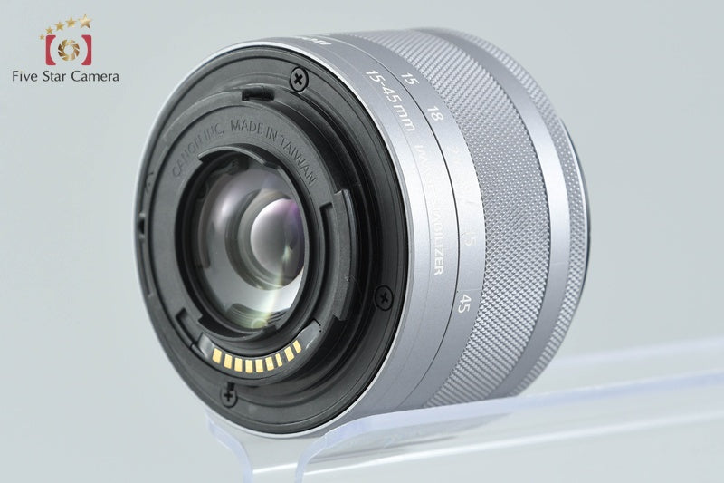 Canon EF-M 15-45mm f/3.5-6.3 IS STM Silver