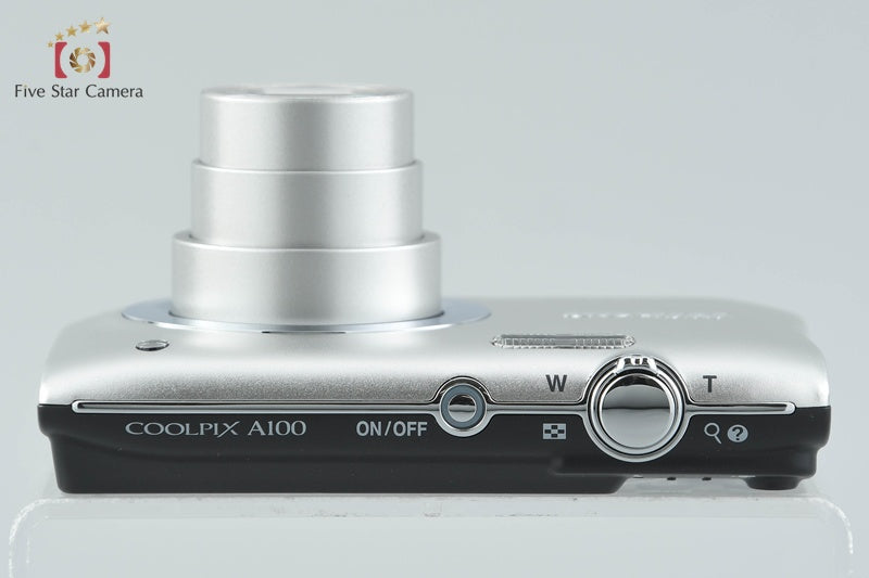 Nikon COOLPIX A100 Silver 20.0 MP Digital Camera w/ Box