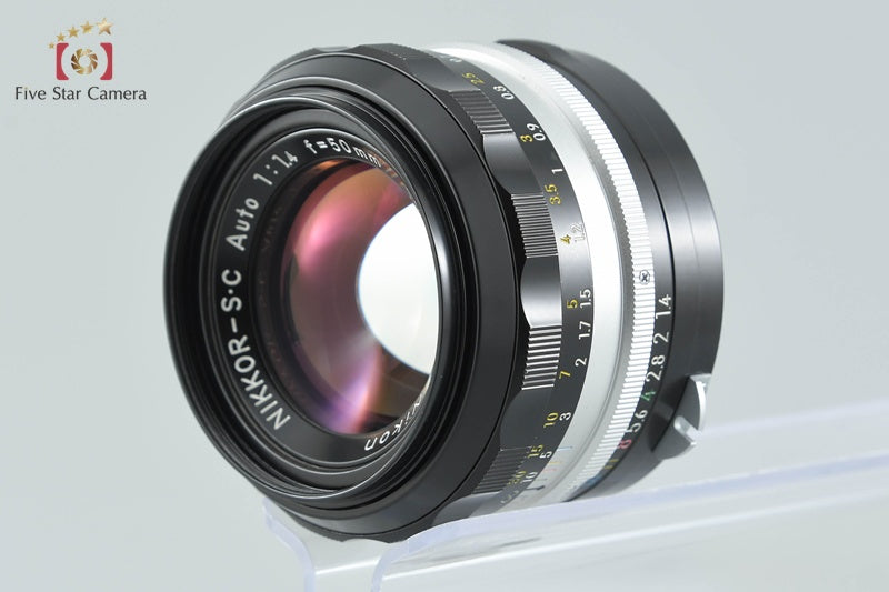 Nikon NIKKOR-S.C Auto 50mm f/1.4 Non Ai Lens