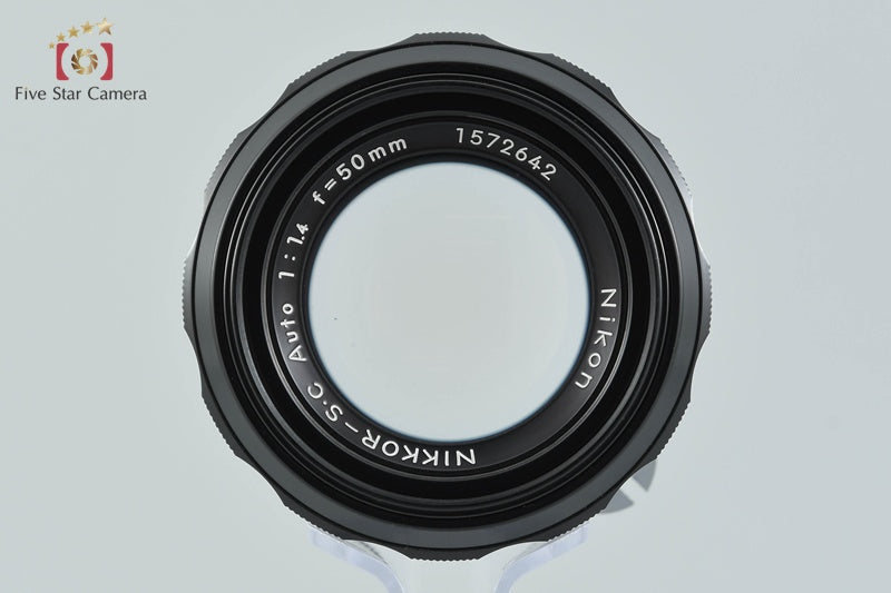 Nikon NIKKOR-S.C Auto 50mm f/1.4 Non Ai Lens