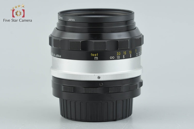 Nikon NIKKOR-S.C Auto 50mm f/1.4 Non Ai Lens