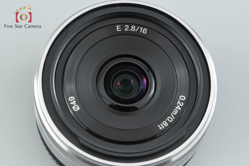 SONY E 16mm f/2.8 SEL16F28
