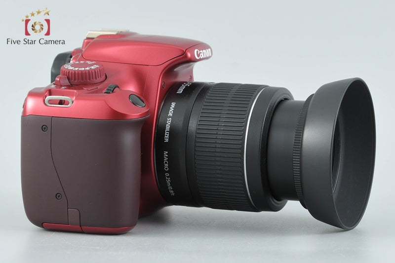 "Count 164" Canon EOS Kiss X50 / Rebel T3 / 1100D Red 12.2 MP 18-55 Lens