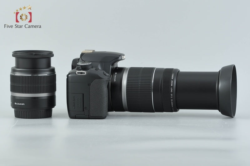 "Count 1,330" Canon EOS Kiss X2 / Rebel XSi / 450D 12.2 MP 18-55 55-250 Lenses