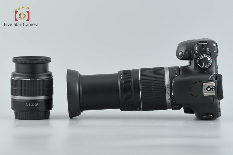 "Count 1,330" Canon EOS Kiss X2 / Rebel XSi / 450D 12.2 MP 18-55 55-250 Lenses