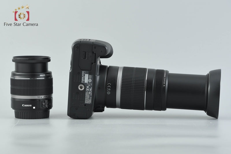 "Count 1,330" Canon EOS Kiss X2 / Rebel XSi / 450D 12.2 MP 18-55 55-250 Lenses
