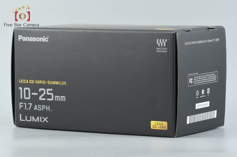 Panasonic LEICA DG VARIO-SUMMILUX 10-25mm f/1.7 ASPH. H-X1025 w/ Box