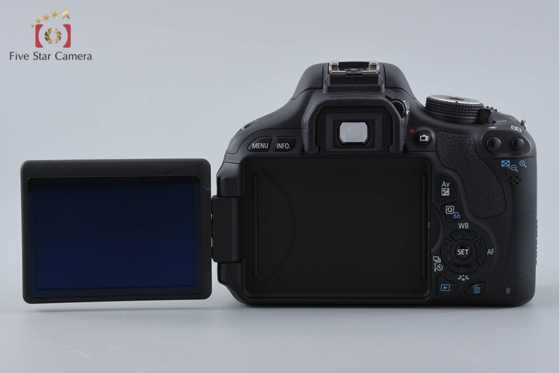 "Count 3,452" Canon EOS Kiss X5 / Rebel T3i / 600D 18.0 MP DSLR Camera Body