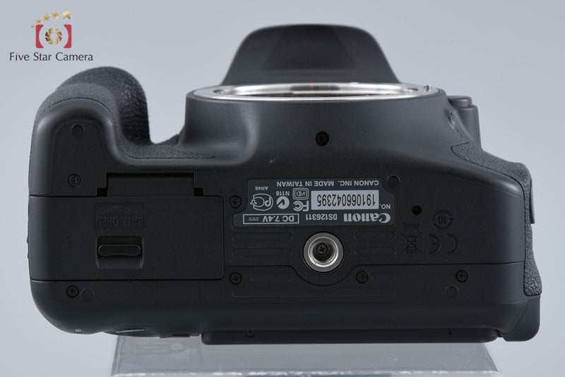 "Count 3,452" Canon EOS Kiss X5 / Rebel T3i / 600D 18.0 MP DSLR Camera Body