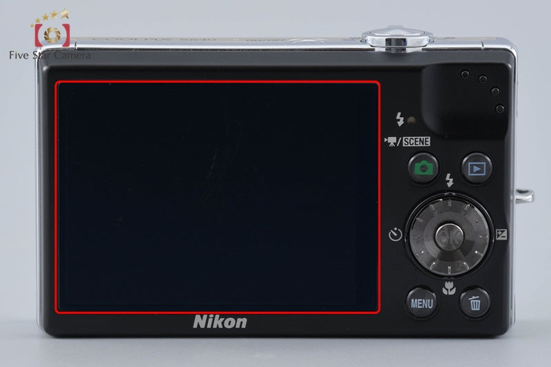Nikon COOLPIX S640 Ice Silver 12.2 MP Digital Camera