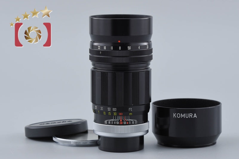 SANKYO KOHKI KOMURA 135mm f/2.8 L39 LTM Leica Thread Mount Lens