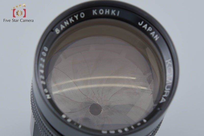 SANKYO KOHKI KOMURA 135mm f/2.8 L39 LTM Leica Thread Mount Lens