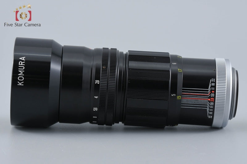 SANKYO KOHKI KOMURA 135mm f/2.8 L39 LTM Leica Thread Mount Lens