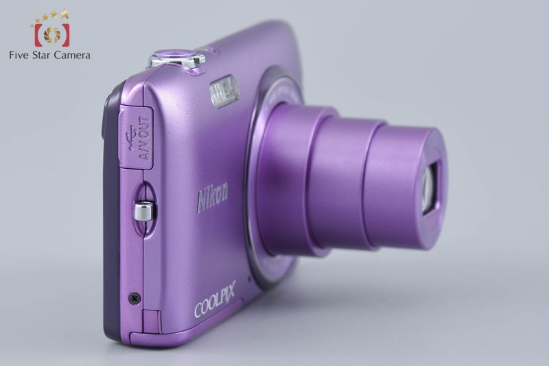 Nikon COOLPIX S3500 Orchid Purple 20.0 MP Digital Camera