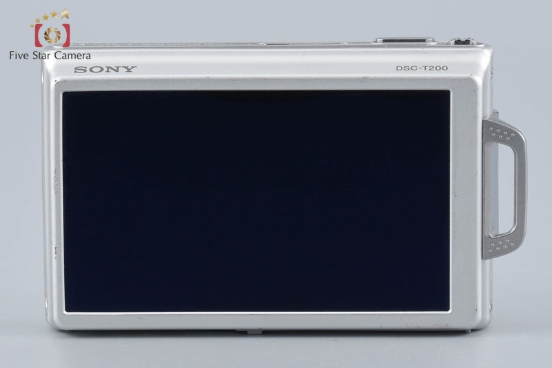 Sony Cyber-Shot DSC-T200 Silver 8.1 MP Digital Camera