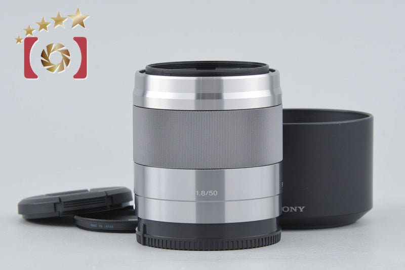 SONY E 50mm f/1.8 OSS SEL50F18 Silver