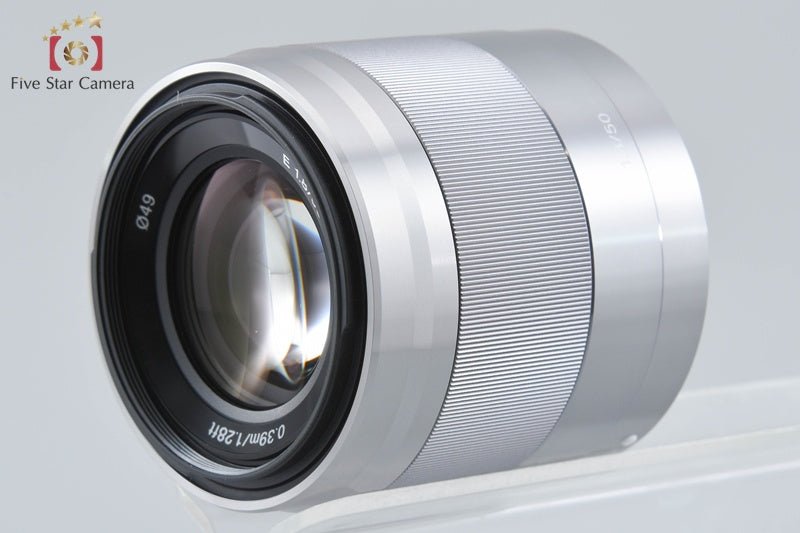 SONY E 50mm f/1.8 OSS SEL50F18 Silver