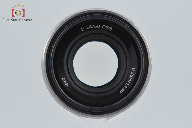 SONY E 50mm f/1.8 OSS SEL50F18 Silver