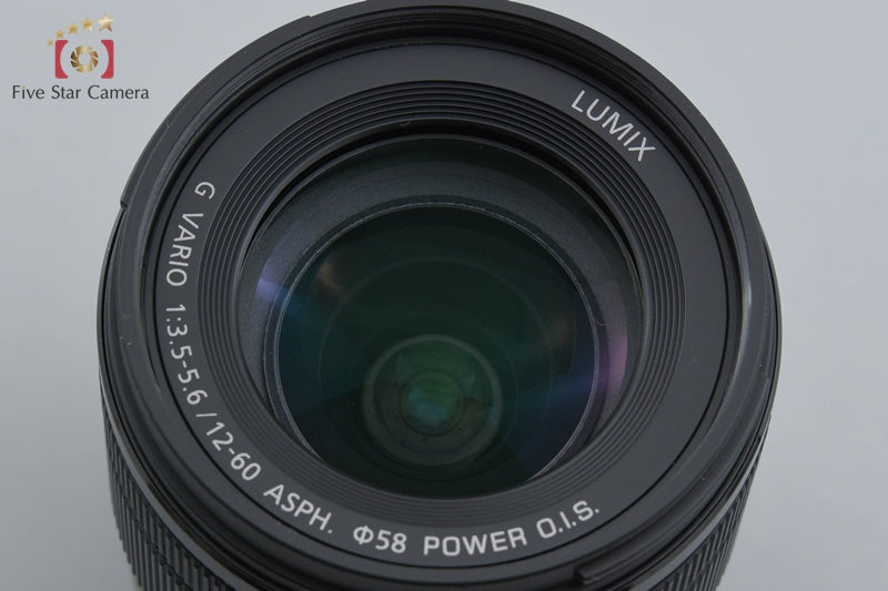 Panasonic LUMIX G VARIO 12-60mm f/3.5-5.6 ASPH. POWER. O.I.S. H-FS12060