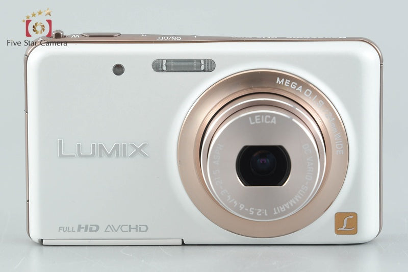 Panasonic LUMIX DMC-FX80 White 12.1 MP Digital Camera