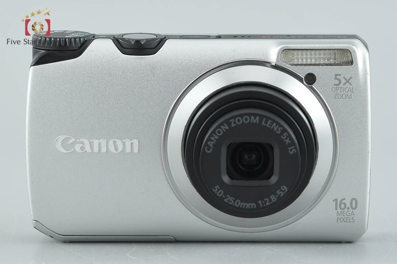 Canon PowerShot A3300 IS Silver 16.0 MP Digital Camera