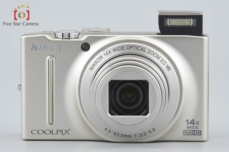 Nikon COOLPIX S8200 Platinum Silver 16.0 MP Digital Camera