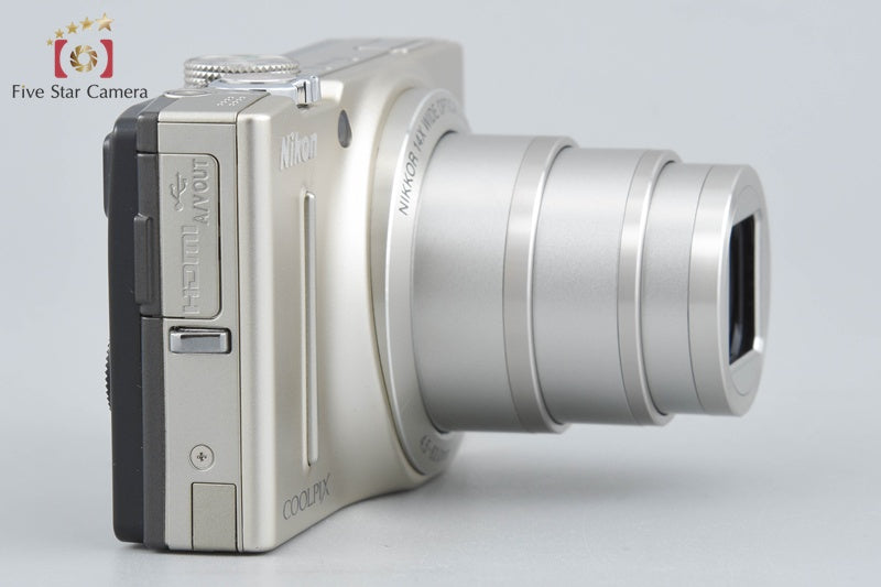 Nikon COOLPIX S8200 Platinum Silver 16.0 MP Digital Camera