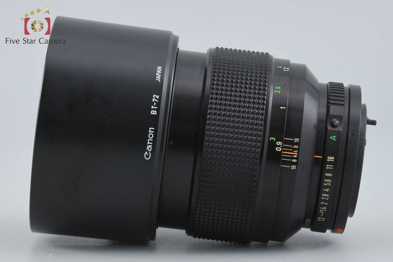Canon New FD 85mm f/1.2 L