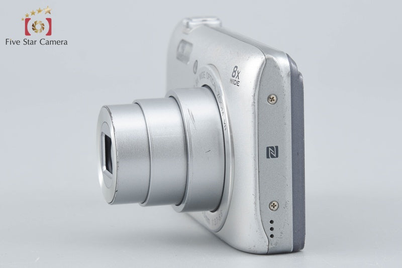 Nikon COOLPIX S3700 Silver 20.1 MP Digital Camera