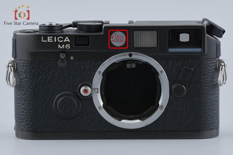 Leica M6 Black 35mm Rangefinder Film Camera Body