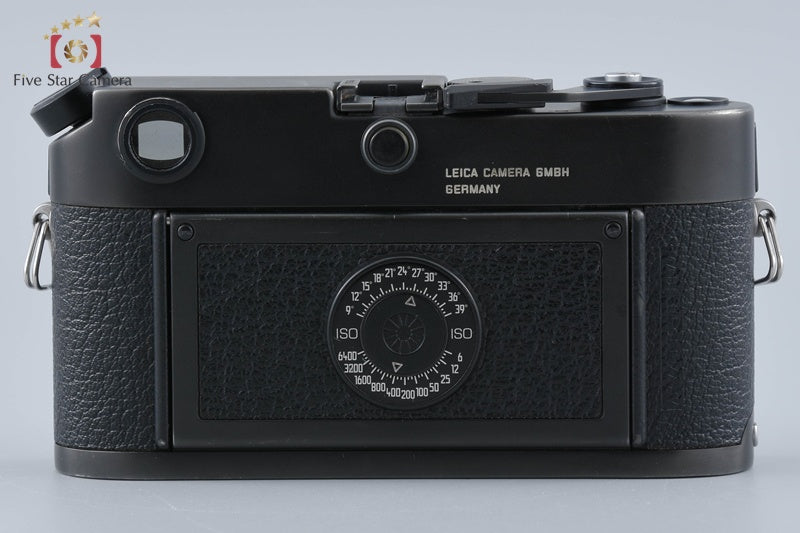 Leica M6 Black 35mm Rangefinder Film Camera Body